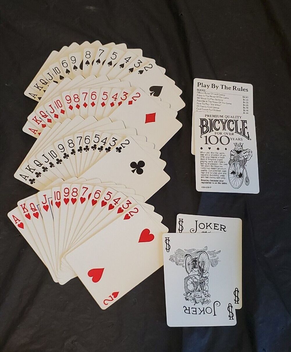Bicycle Holiday Edition 90's 2 Deck Set In Tin  Playing Cards Green Red